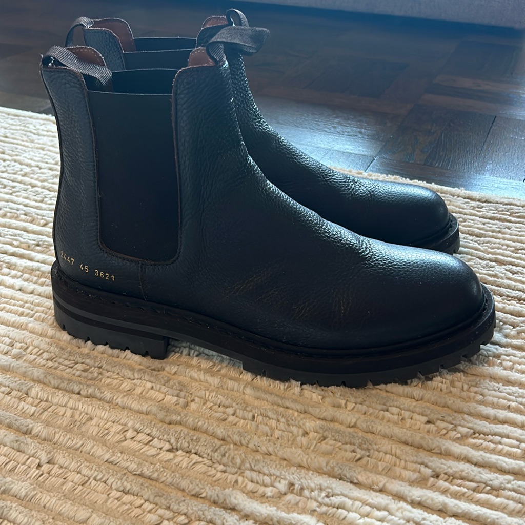 Men's Brown Common Project Boots